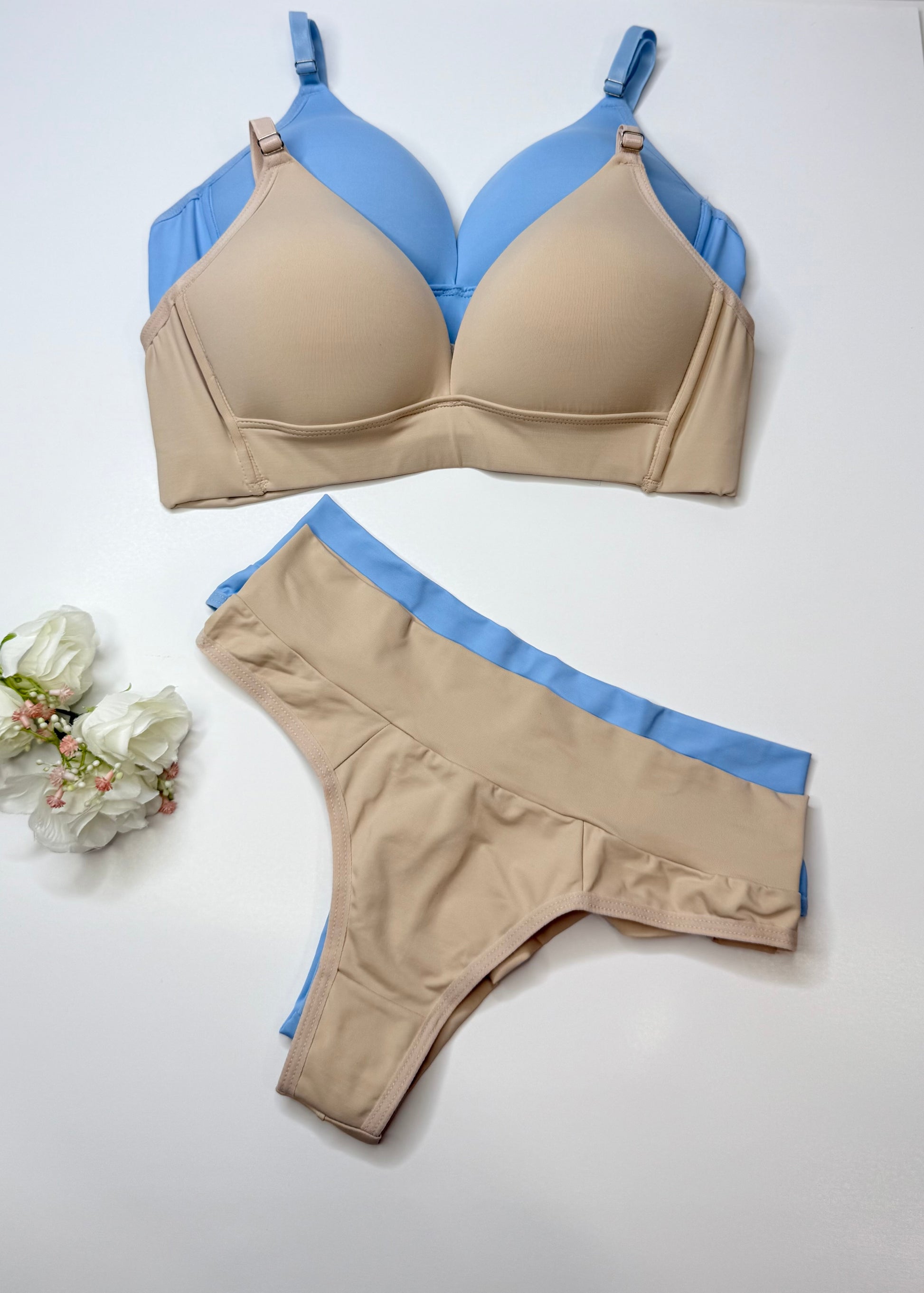 Basic Set with High-Waisted Panty | Ref: 125